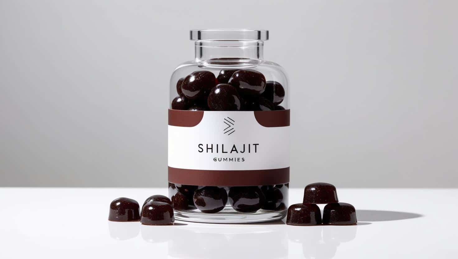 Bottle of Shilajit Gummies